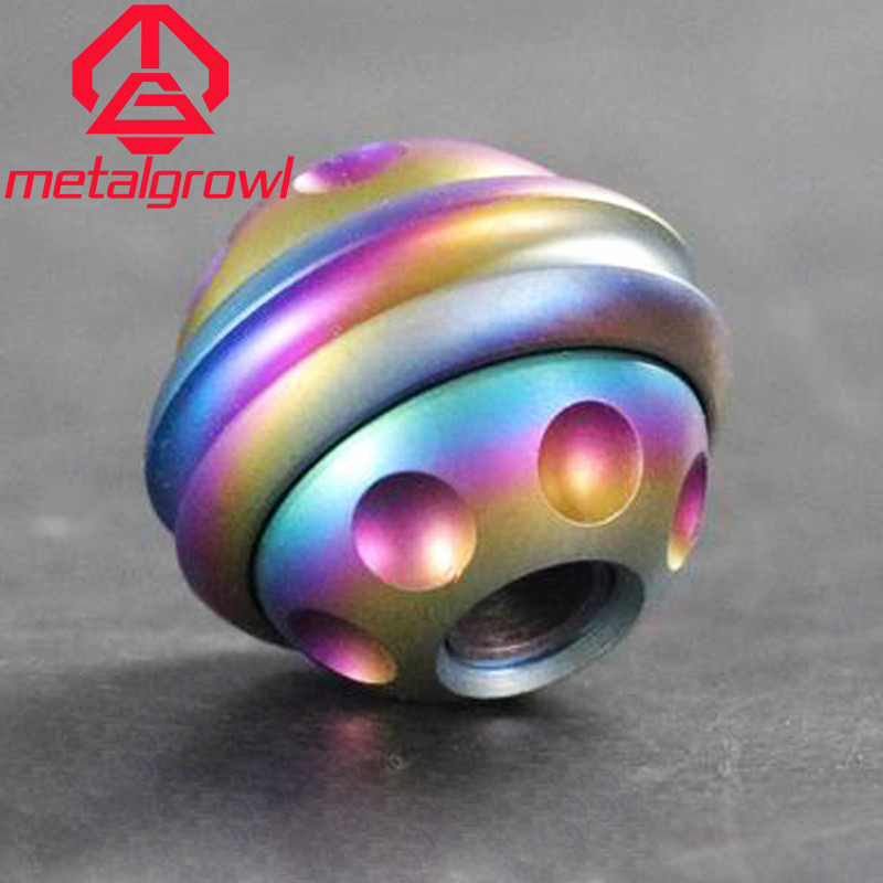 ฮ่องกong MG Planet Spinner จี้ไทเทเนียม สร้อยคอมือสำหรับผู้ใหญ่ ลดความเครียดและเป็นของขวัญแฟชั่น