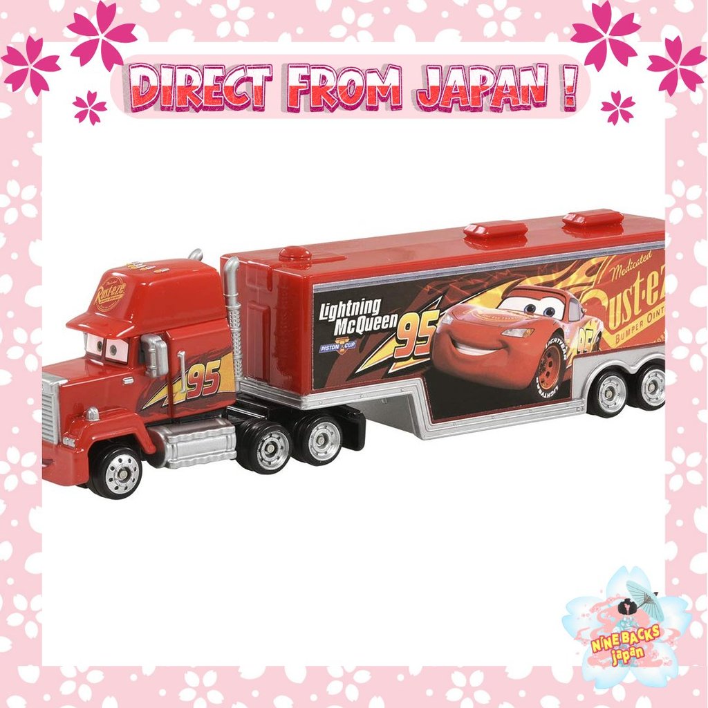 รถของเล่น Takara Tomy Disney Cars รุ่น Tomica Mack (แบบรถขนส่งจาก Cars 3) เหมาะสำหรับเด็กอา