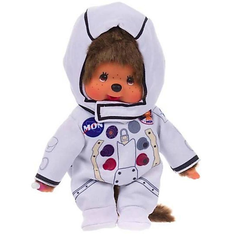 Monchhichi Boy Plush in Astronaut Spacesuit