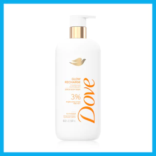 Dove Glow Recharge Serum Body Wash 547ml โดฟ เซรั่มอาบน้ำ สูตรจัดการผิวแห้งคล้ำเสีย.