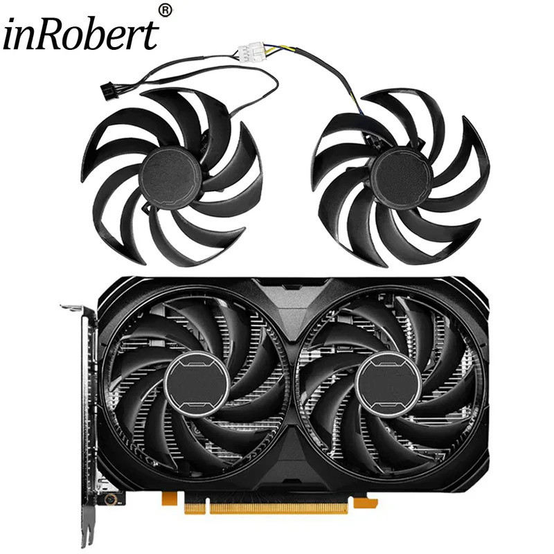 Ii95MM PLD10010S12HH RTX4070 RTX4070S RTX4070TiS พัดลมการ์ดวิดีโอสําหรับ MSI RTX 4070 4070S 4070TiS 