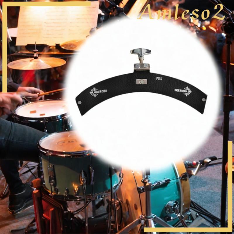[Amleso2] Drum Dampeners Pad Soft Drum Mute Pad สําหรับฝึกซ้อมโทนควบคุมชุดกลอง