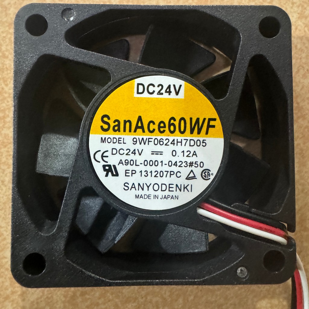 9WF0624H7D05 SanAce60WF A90L-0001-0423#50 พัดลม FANUC