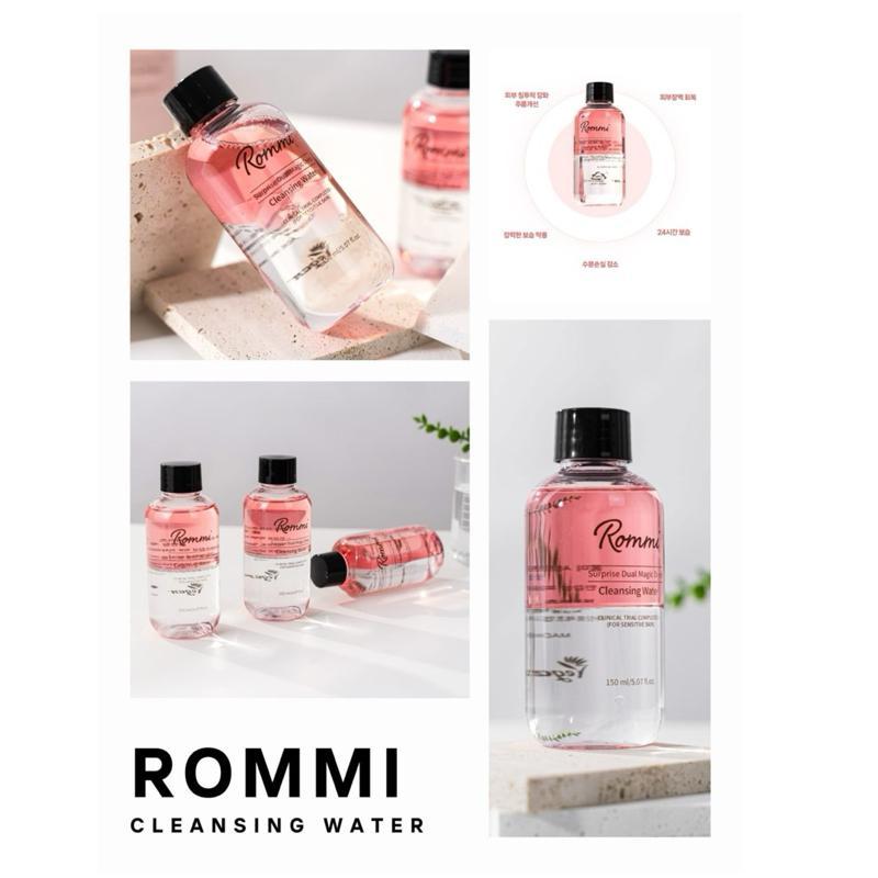 (เกาหลีแท้) Rommi Beauty Surprise Dual Magic Cleansing Water ซึ่งเป็นคลีนซิ่งวอเตอร์สูตรอ่อนโยน