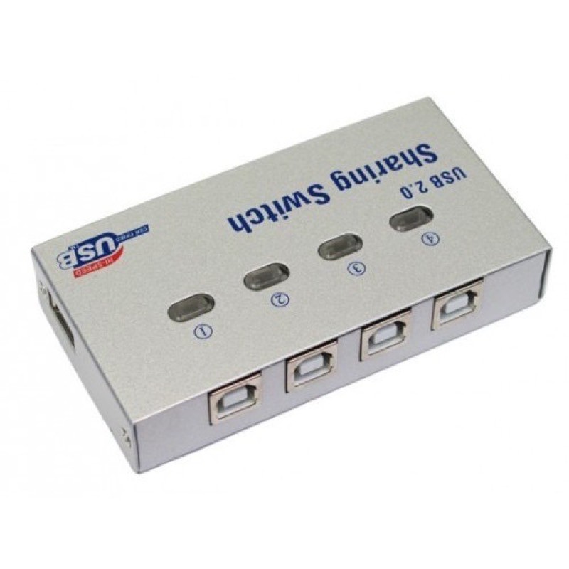 Printer Switch แชร์เครื่องพิมพ์ ตัวแชร์เครื่องปริ้น ตัวสลับสายเครื่องปริ้น อุปกรณ์แชร์เครื่องปริ้น แชร์ K219