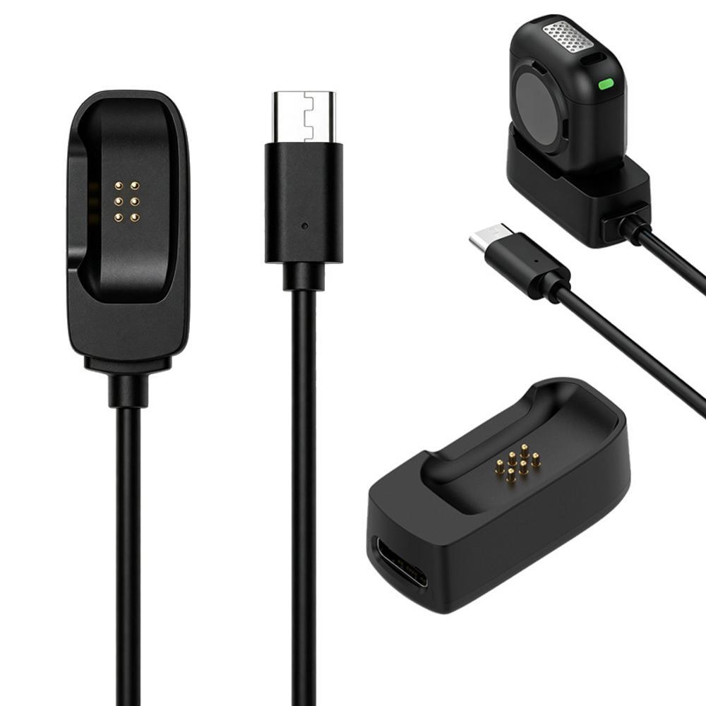 แท่นชาร์จแม่เหล็กสําหรับ DJI Mic Mini 2/Mic3 ไมโครโฟนเครื่องส่งสัญญาณ 5V Stable Power ขนาดกะทัดรัดแบบพกพา Scratch ทนสีดํา