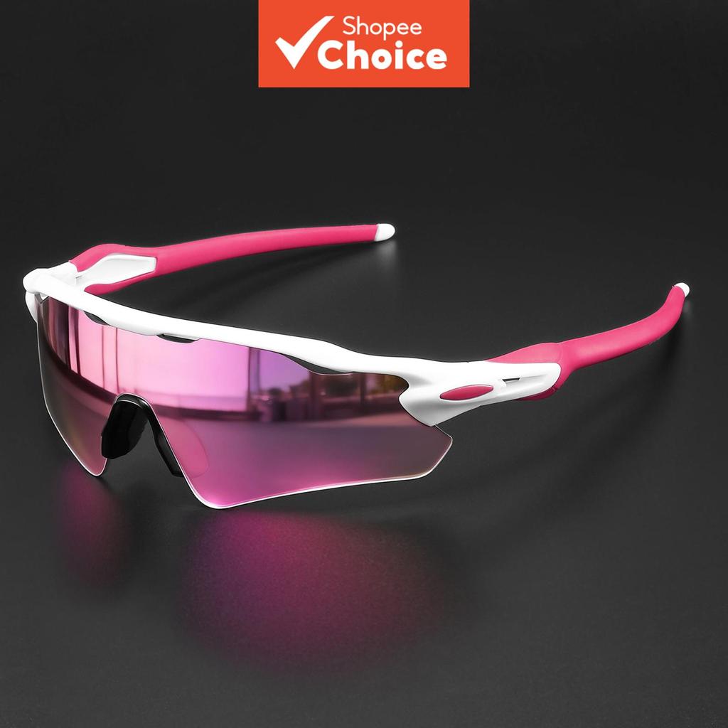 ฤดูร้อนผจญภัย UV400 แว่นตากันแดดกีฬากระจกสีสันสดใส Unisex ท่องเที่ยวกลางแจ้ง