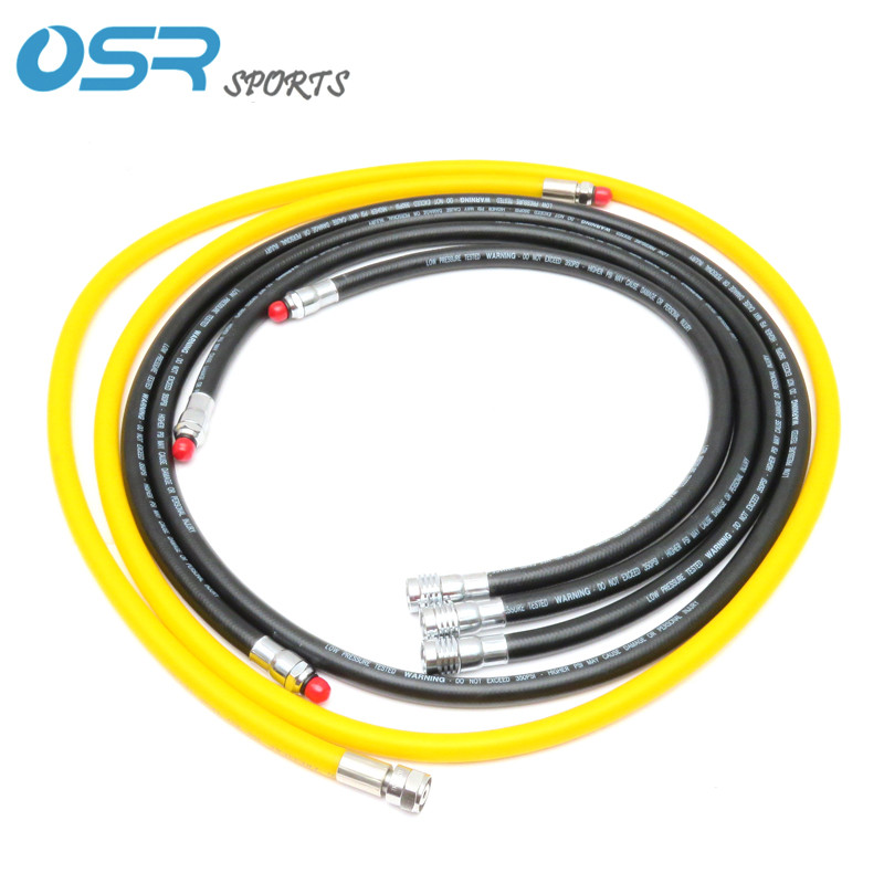 ดําน้ํากลับบินด้านข้างแขวนแจ็คเก็ตสําหรับ BCD Regulator ท่อแรงดันสูง 1.2 ม. 0.6 ม. ยาวคอสั้น