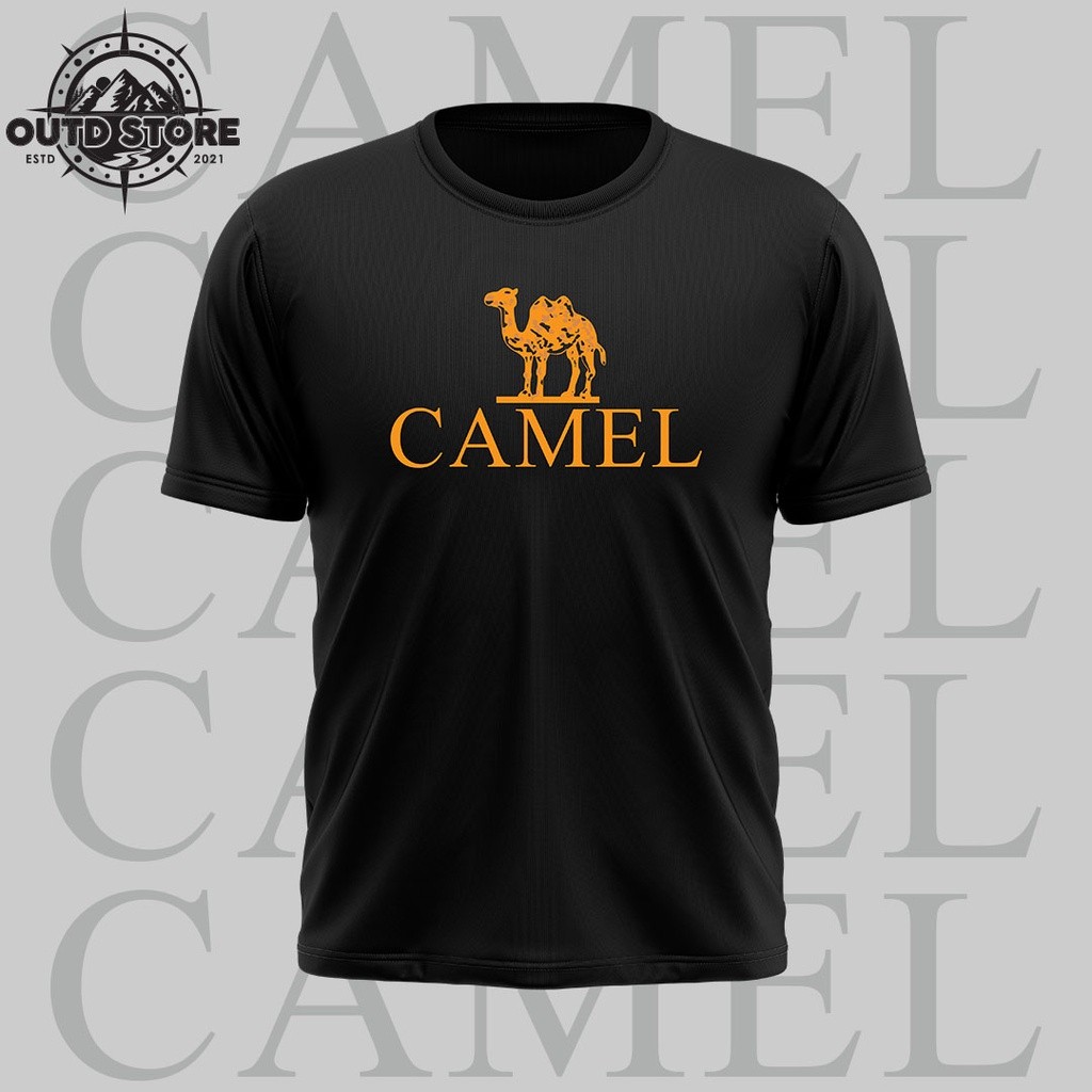 059 Va Camel เสื้อยืด Baju Camel (เสื้อยืดไมโครไฟเบอร์) เสื้อยืดกลางแจ้ง เดินป่า Unisex