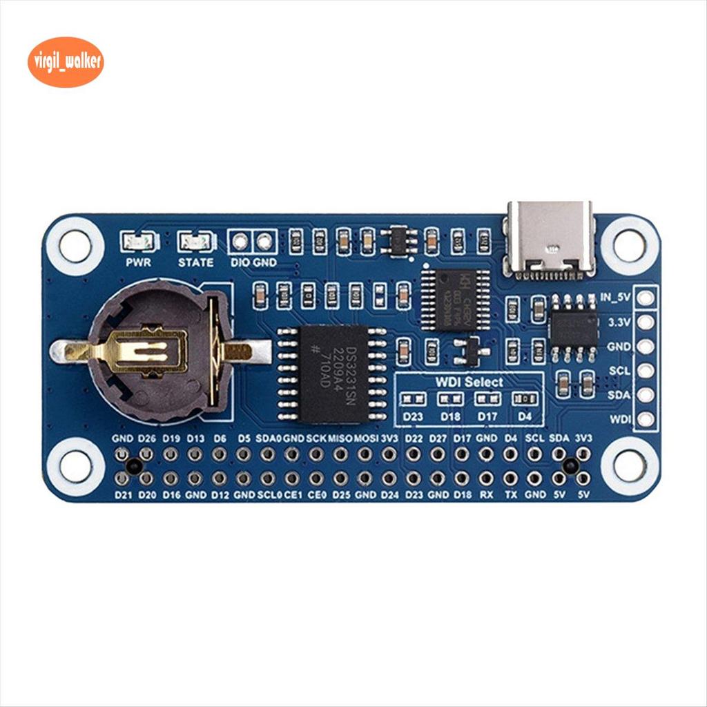 สําหรับ RTC WatchDog HAT (B) บอร์ดขยายนาฬิกาเวลาจริง Onboard DS3231SN RTC ชิปอะไหล่สําหรับ Nano