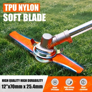 VARIEA-40 ซม.TPU คุณภาพสูง Trimming Blade-3 ซม.รูยึด,ทําจากวัสดุคุณภาพสูงไนลอนทนต่อการสึกหรอ,ปลอดภัยยิ่งขึ้น,เหมาะสําหรับฉากต่างๆ,แผ่นโลหะในตัว,ประสิทธิภาพสูงตัดวัชพืช Sborn