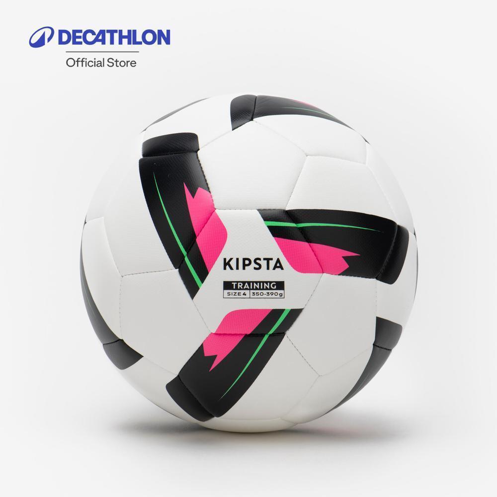 Decathlon Machine-Stitched Football Training Ball ลูกฟุตบอลที่เย็บด้วยเครื่องจักรสำหรับฝึกซ้อม - White