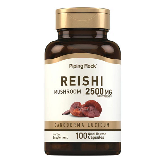 Reishi Mushroom, 00 mg, 100 Quick Release Capsules