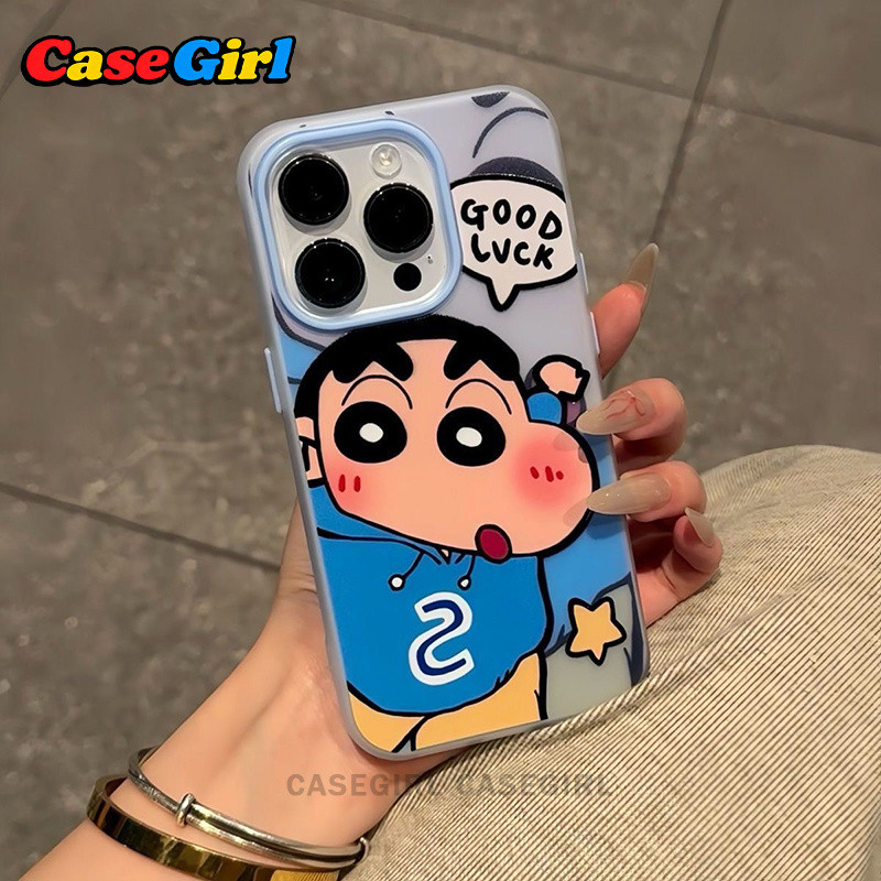 คุ้มค่าที่สุด เคสสองชั้นรุ่นใหม่ลายชินจังการ์ตูนน่ารักสุดๆ รูปที่ 5