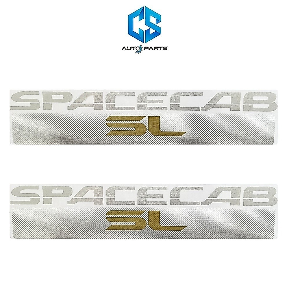 สติ๊กเกอร์ SPACECAB SL - ISUZU TFR (ติดกระจกแคป)