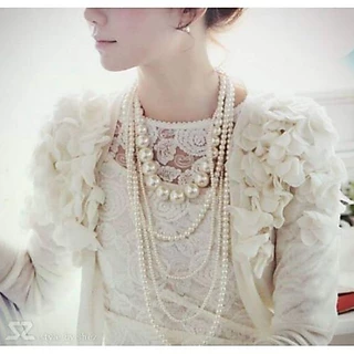 สร้อยคอ​ เครื่องประดับออกงาน​ SET​ N043