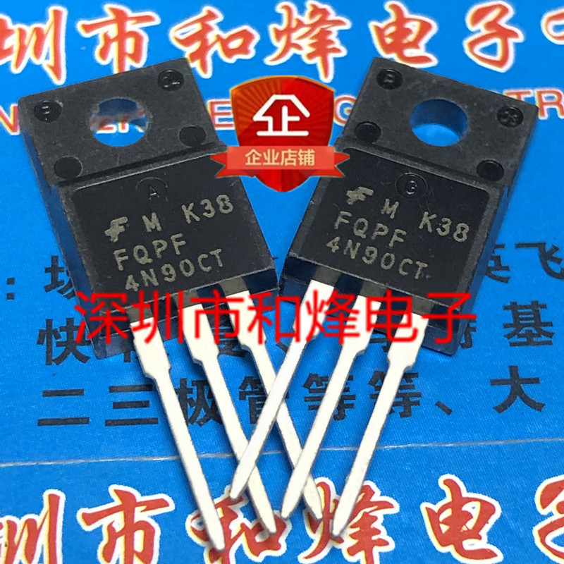10 ชิ้น FQPF4N90C TO-220F 900V 4A วิทยุไตรโอด