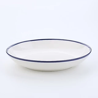 INDRA CERAMIC ชุดชาม#2 ลายสังกะสี เซรามิกเข้าไมโครเวฟได้