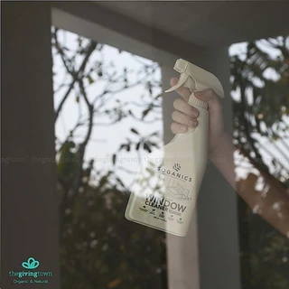 SOGANICS น้ำยาเช็ดกระจก สเปรย์ทำความสะอาดกระจก Eco-Friendly Window Spray Cleaner Soganic