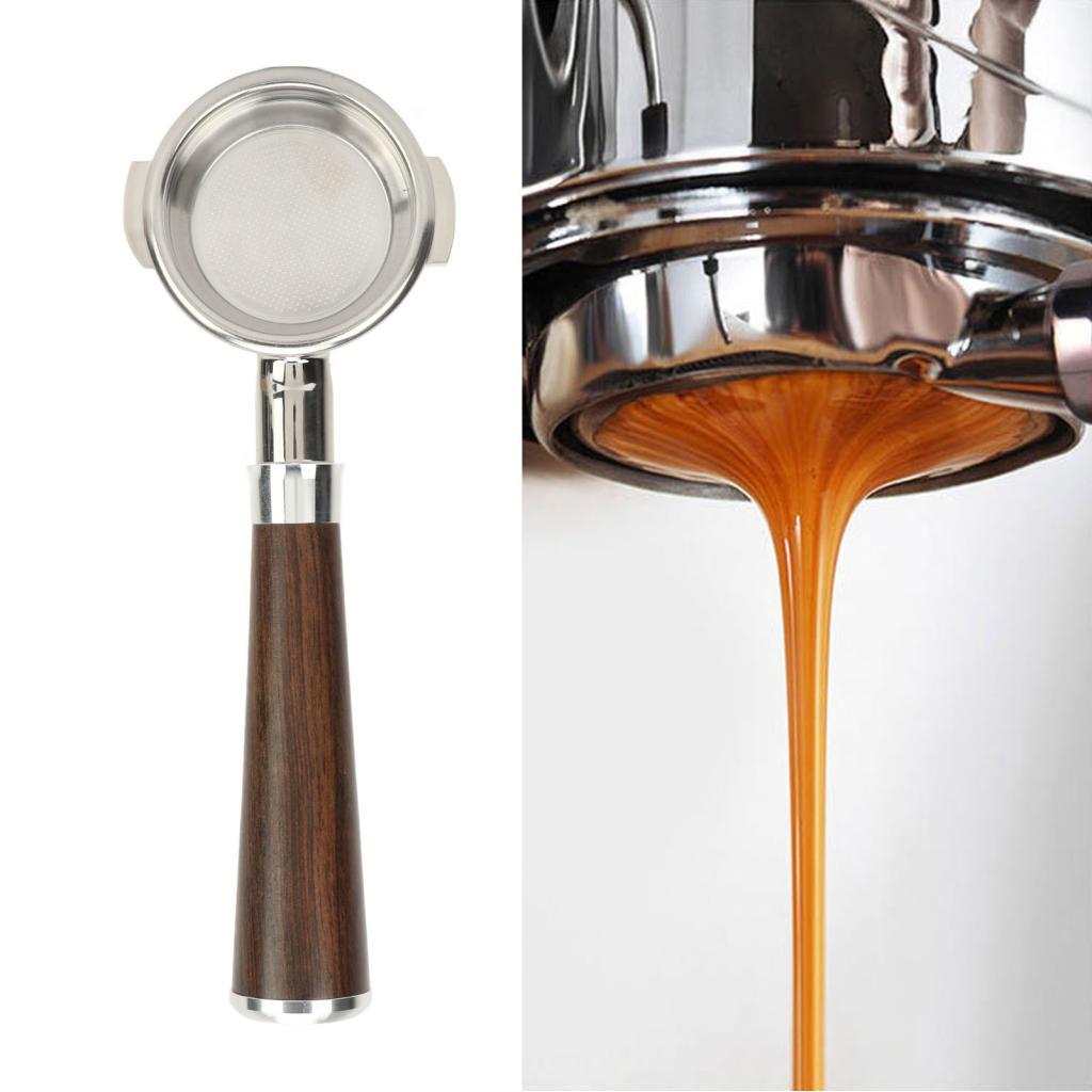 Moonbase 58mm Coffee Portafilter Bottomless ง่ายต่อการสําหรับบ้าน