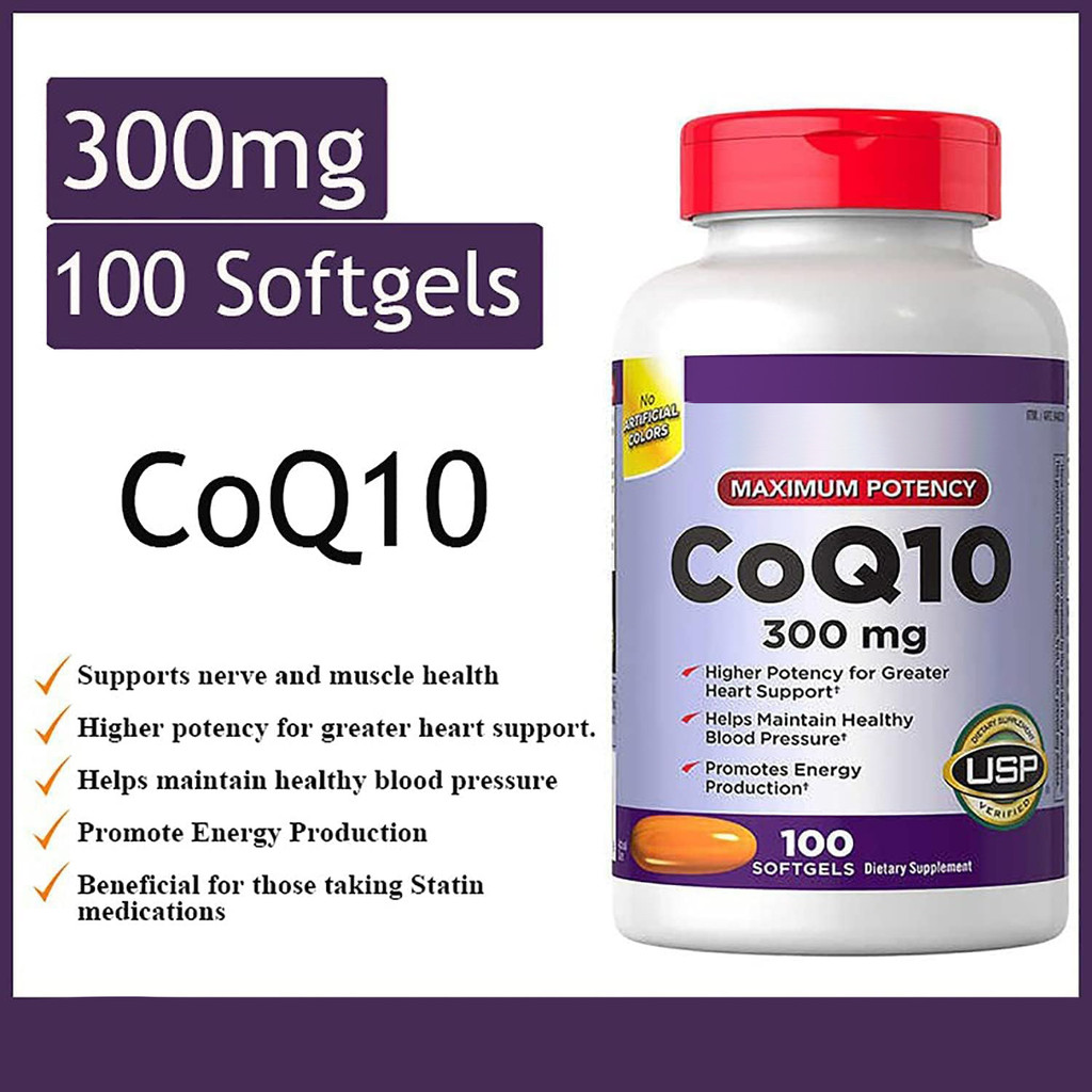 ขายร้อน American Coenzyme Q10 Soft Capsules 300mg8989920260713