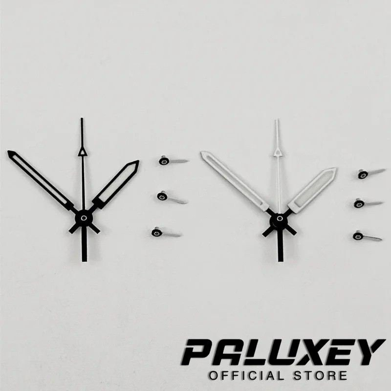 PALUXEY VK63 นาฬิกามือ Luminous Hands Dial 32.5 มม.สําหรับ VK63 VK63A Quartz Movement อะไหล่ 6 มือนา