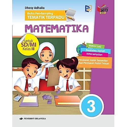 Erlangga-BK อุปกรณ์เสริมแบบมีสายรัดสําหรับ MATHEMATICS JL.3/K13N