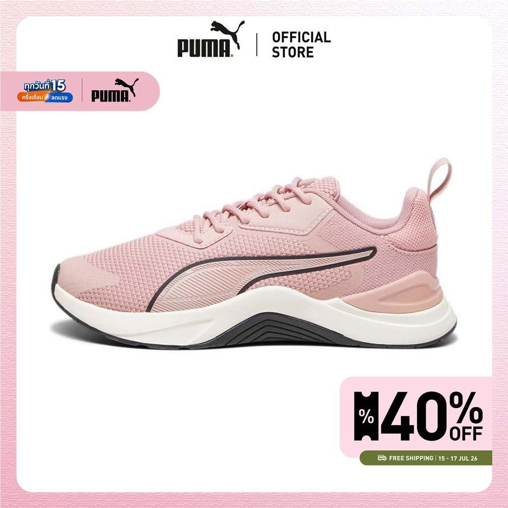 PUMA TRAINING - รองเท้าออกกำลังกายผู้หญิง Infusion Premium สีชมพู - 37878403
