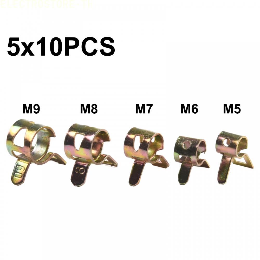 [ET]Tube Clamps High Quality 65Mn Spring Steel Parts Clip Fastener Hose Kit