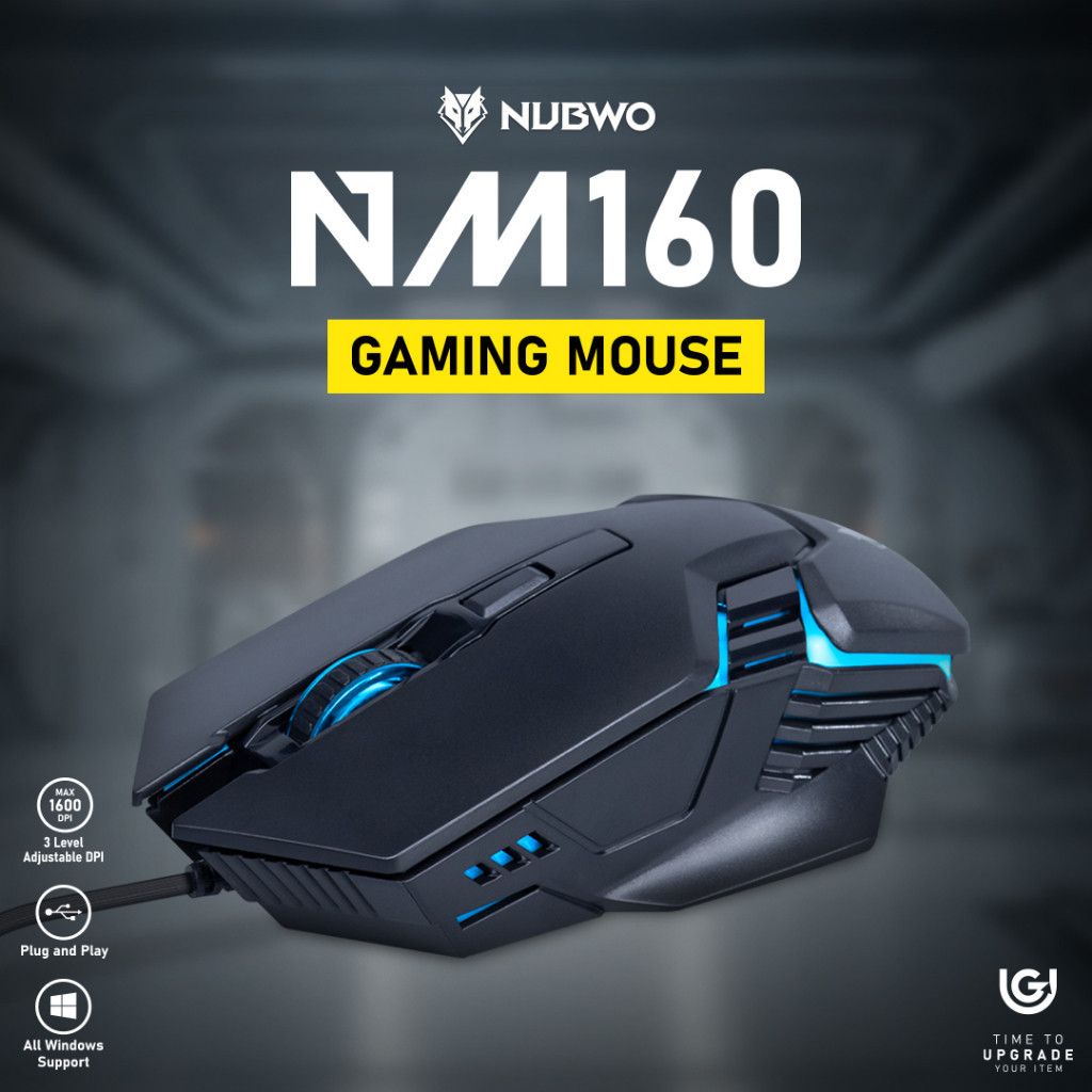 NUBWO เม้าส์ รุ่นNM158 และ รุ่น NM160