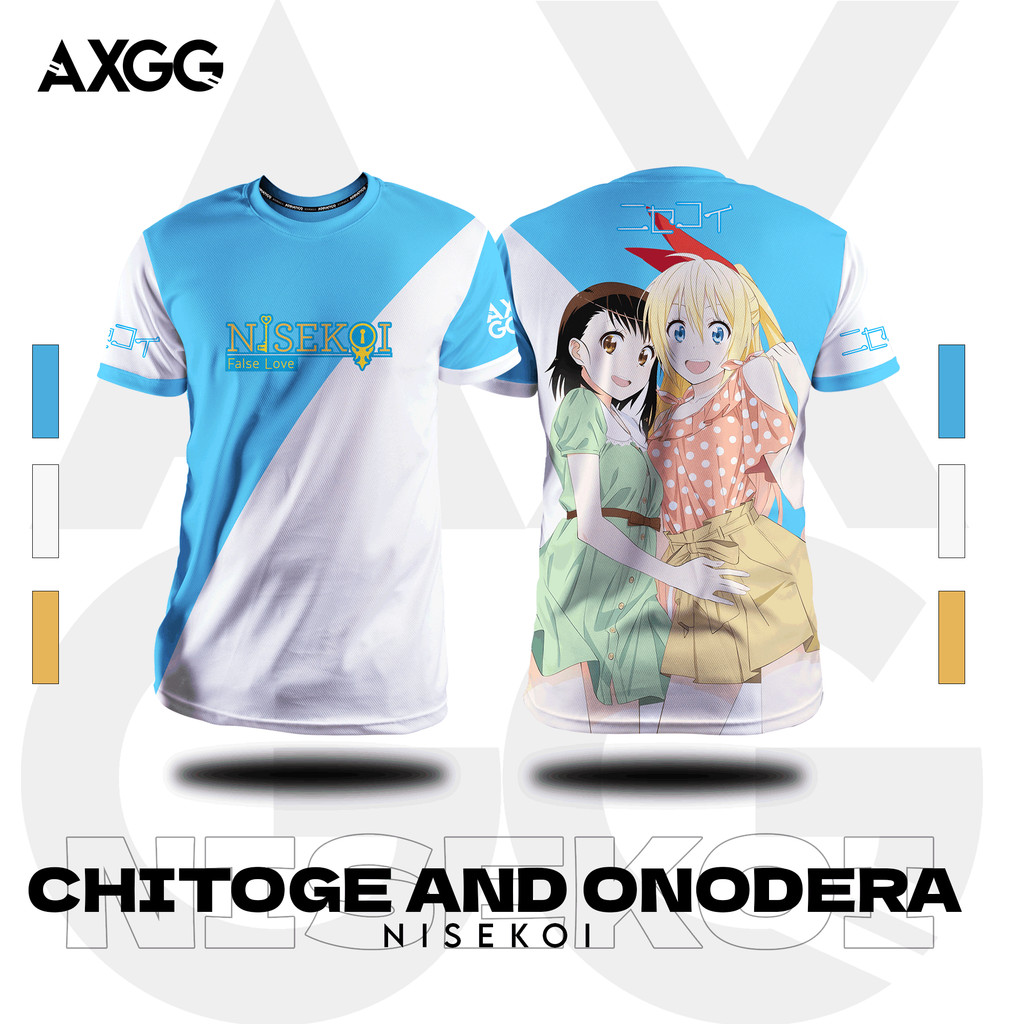 เสื้อยืดอนิเมะ Axgg "nisekoi"