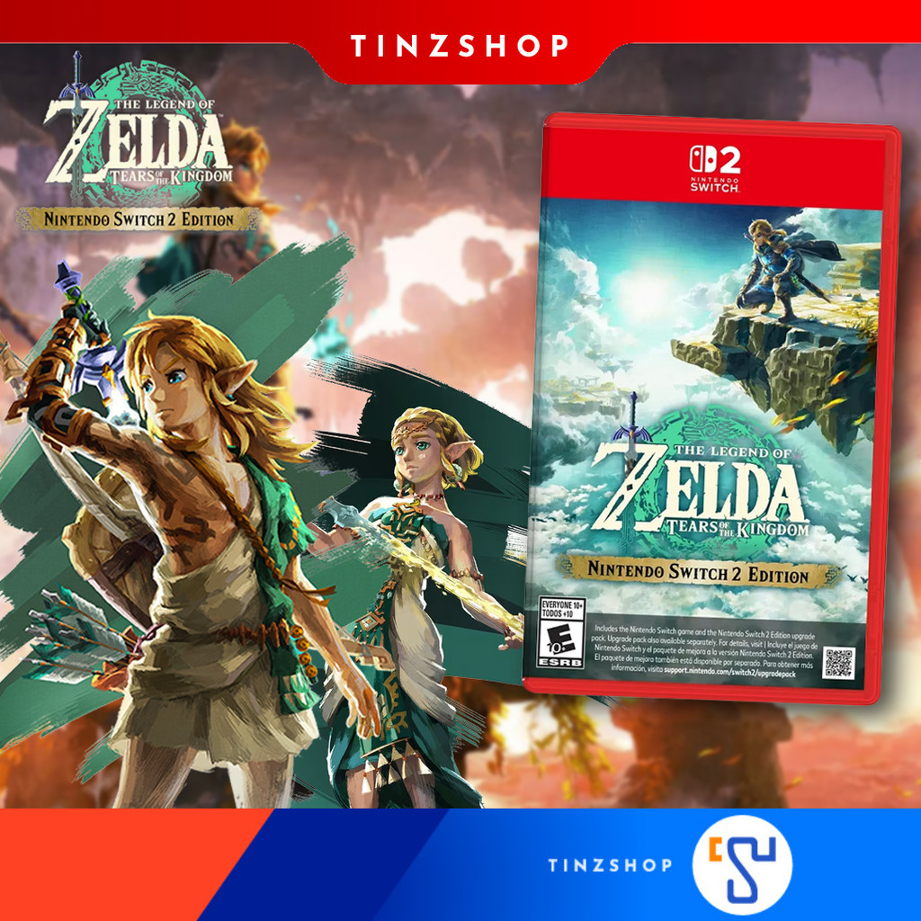 [ส่งด่วน] [Switch2] Nintendo Switch 2 Game THE LEGEND OF ZELDA : TEARS OF THE KINGDOM Asia/Eng. : Ti