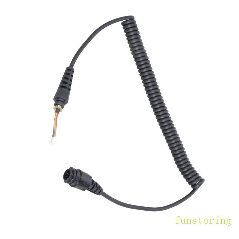 FUN สายไมโครโฟนสําหรับ XPR4550 M8668i DM3601 วิทยุ Featuring Strong ABS โลหะสร้าง