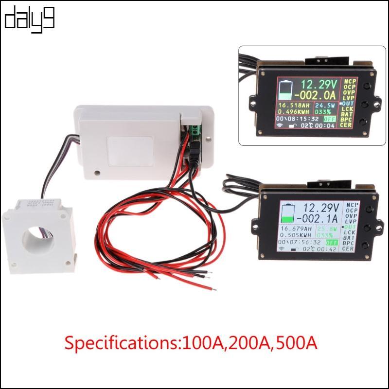 Dal DC Voltage Ammeter Power Meter Watt Tester กระแสแรงดันไฟฟ้าแบบดิจิตอล