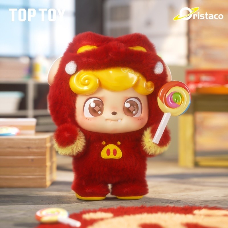 JOTOYS JOTOYS Q Baby Pig Man หมูสุดน่ารัก Teammate จี้ตุ๊กตา Mystery กล่องตุ๊กตาตกแต่งของขวัญหญิง