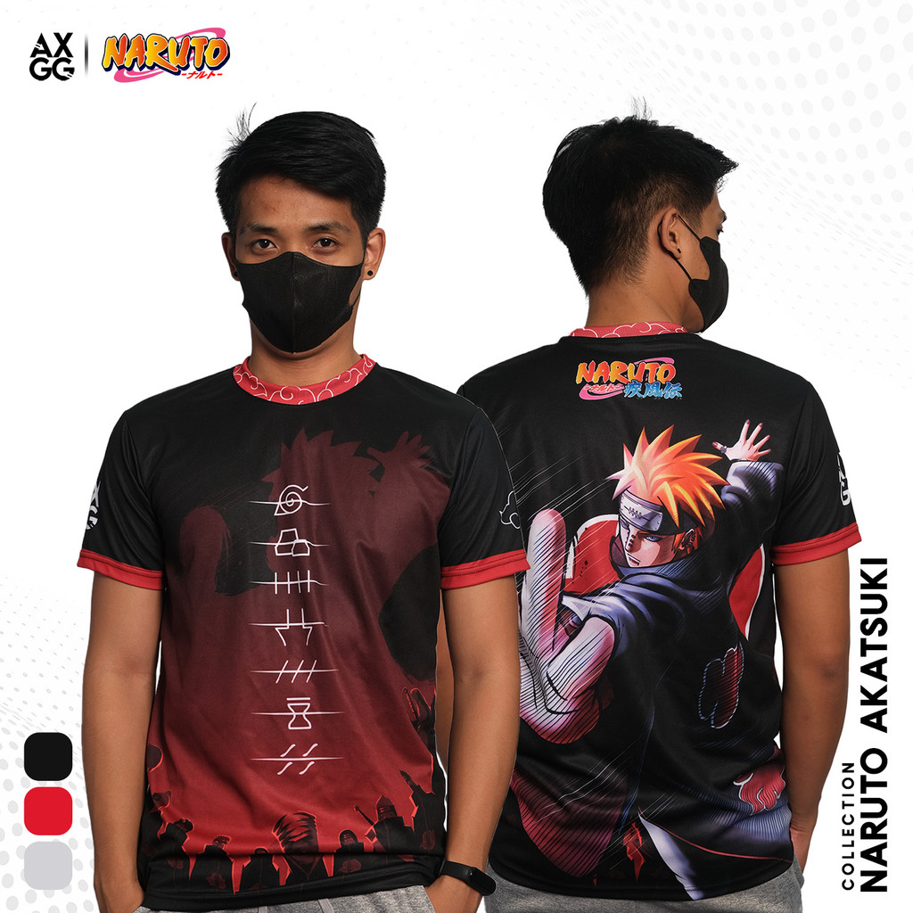 Axgg Naruto - เสื้ออนิเมะ Akatsuki