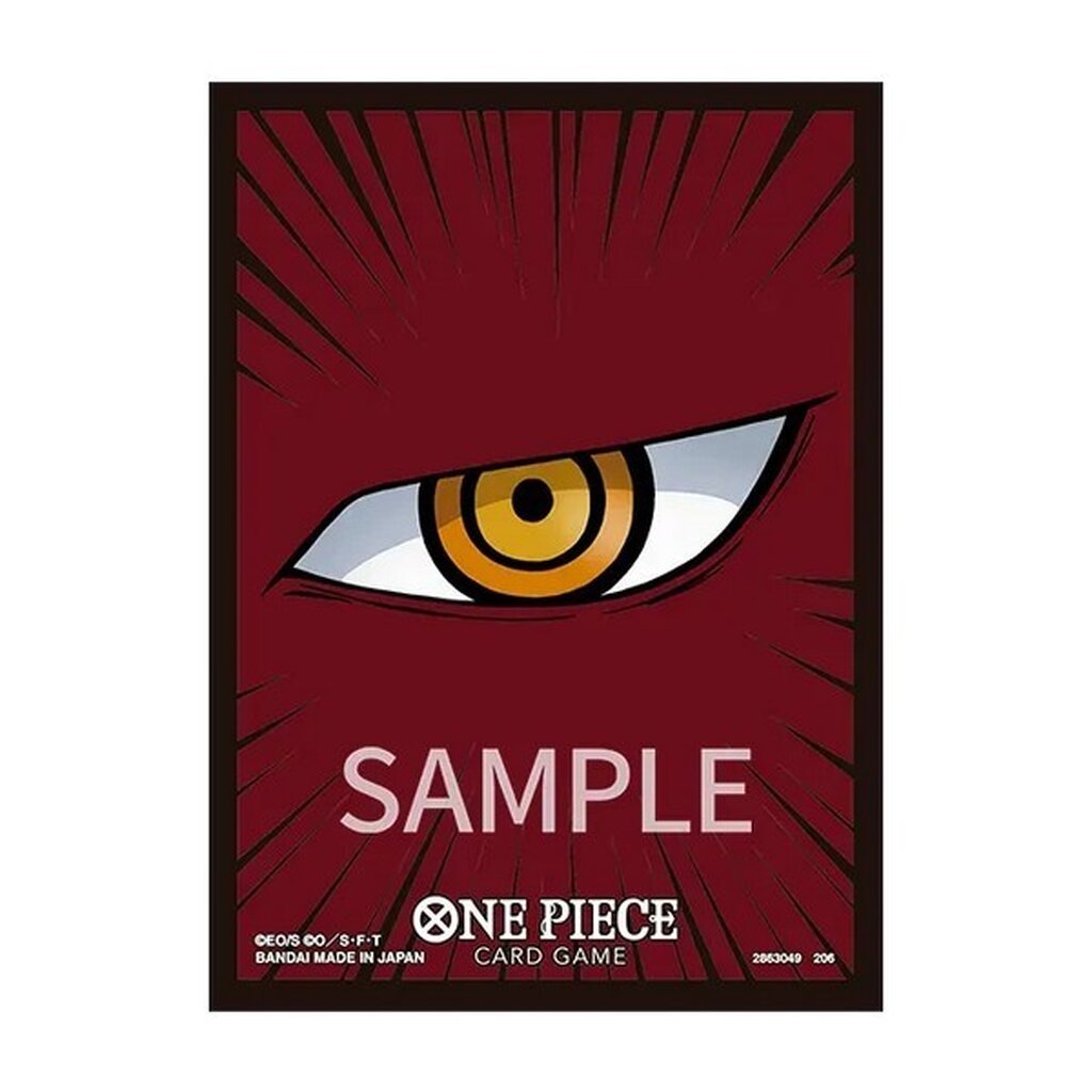 Bandai One Piece Card Game Sleeves Limited Vol.6 Dracule Mihawk 4582770058444 (การ์ดวันพีช)