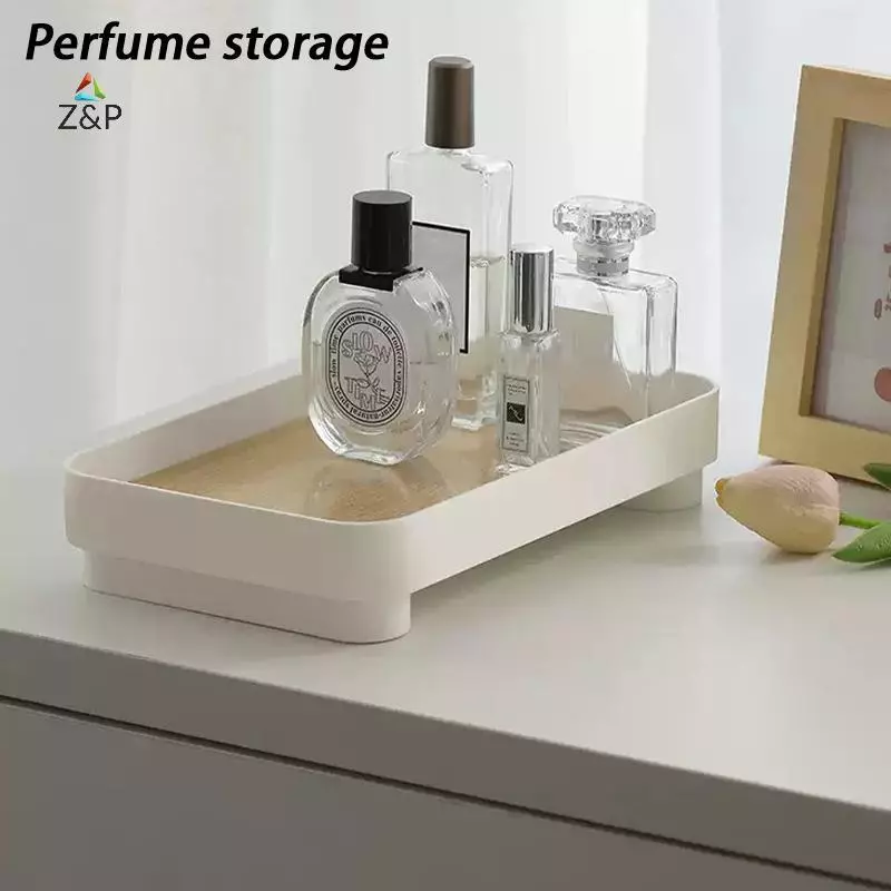 INVN Square Wooden Tray Desktop Organizer thumbnail 3