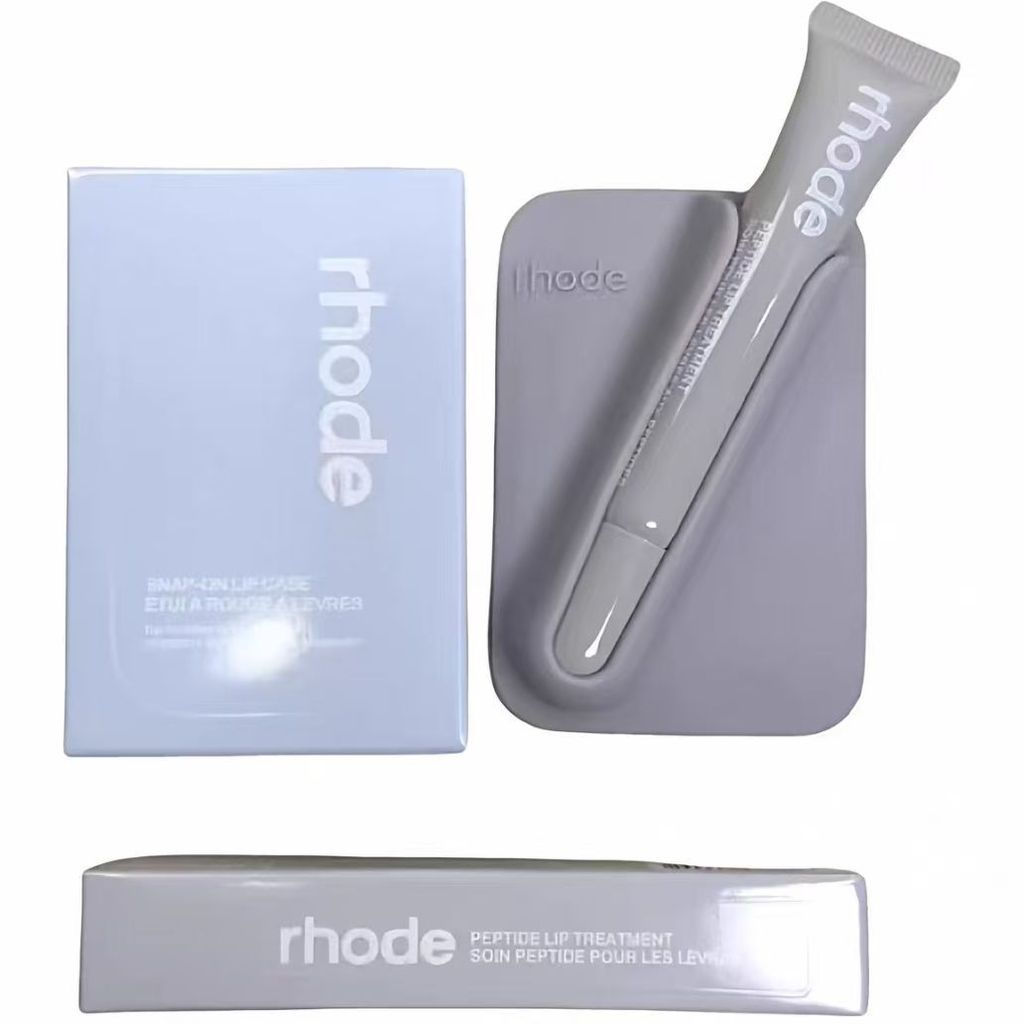 ขายร้อน~รูปแบบใหม่ American rhode Magnetic Phone Case hailey hailey Lip Glaze Limited Magnetic Phone