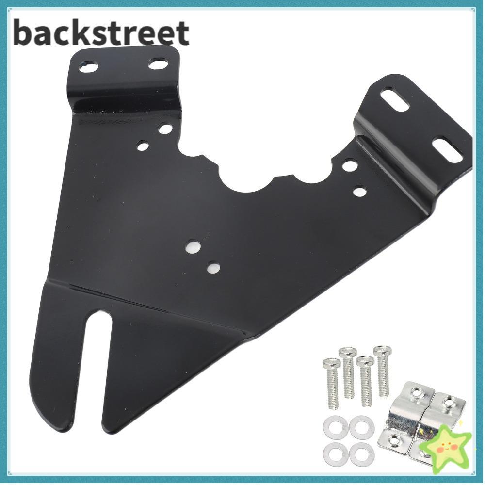 BACKSTAGERETDV แผ่นยึด,เหล็กสีดําไฟฟ้ามอเตอร์แผ่น,ทนทานน้ําหนักเบามอเตอร์แผ่นยึดสําหรับ MY1016Z/MY10