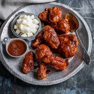 ชีสโตะจัง : ซอสเคลือบไก่ สูตรสวีทแอนด์ซาว 800 กรัม เพียวฟู้ดส์ เคลือบไก่ ราด คลุก ไก่ทอด ไก่เกาหลี