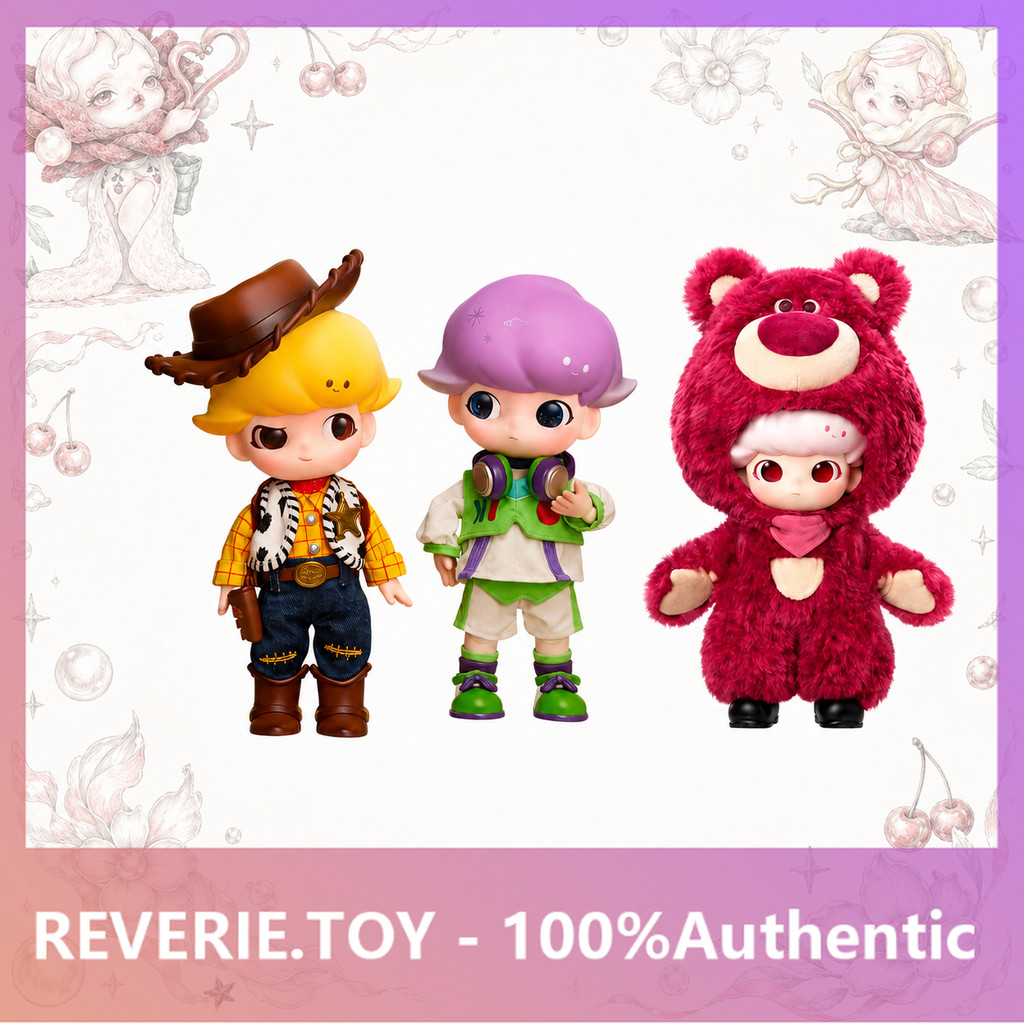 POPMART DIMOO Toy Story Series 1/8 Action Figure Mystery Box อินเทรนด์เล่นรูปของขวัญ