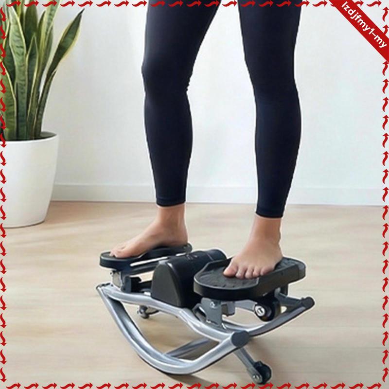 Leipupa Rock Stepper ขนาดกะทัดรัดพร้อมแถบความต้านทาน Mini Stepper สําหรับหอพักยิมในร่ม
