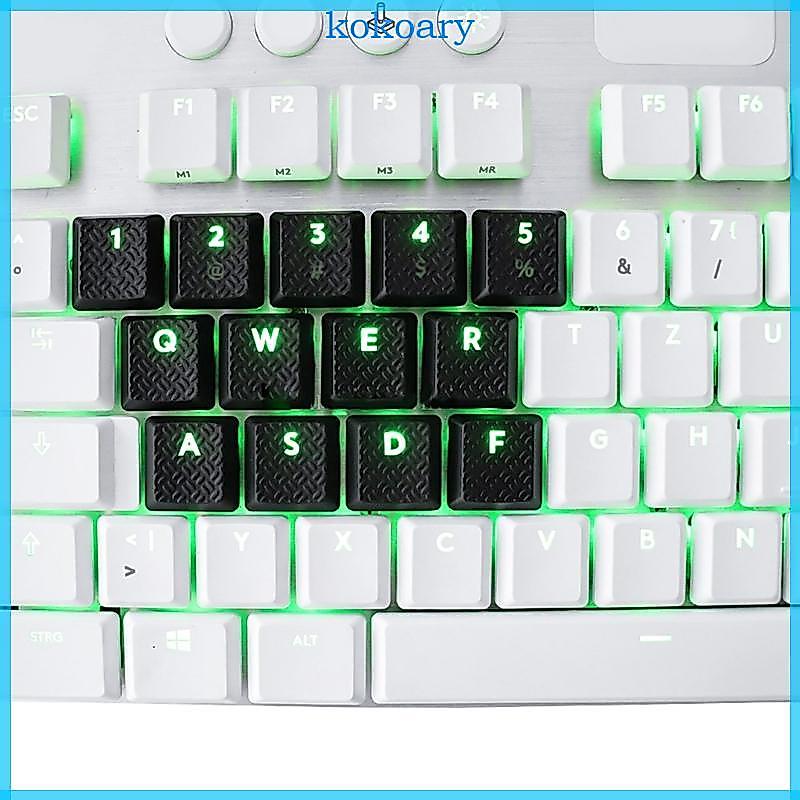 KOK 13 ชิ้น Nonslip Texture Keycap โปรไฟล์ต่ําสําหรับ G915 G813 G815 G913 TKL Keycap