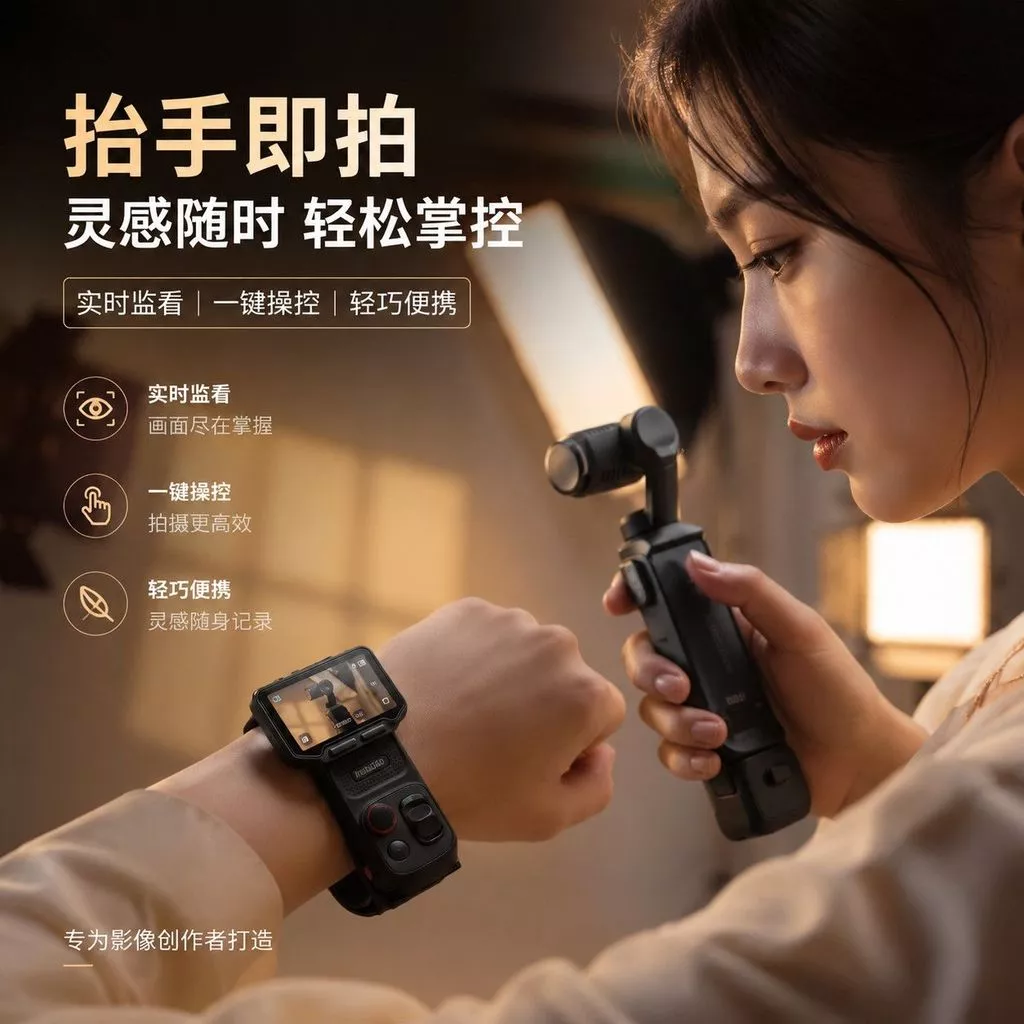 สายรัดข้อมือและสายคล้องคอสำหรับ Insta360 LunaUltra thumbnail 3