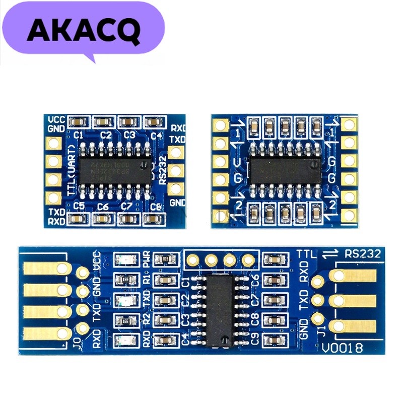 RS232 SP3232 TTL ถึง RS232 โมดูล RS232 ถึง TTL Brush Line Serial Port Module