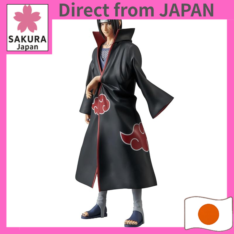 Banpresto Grandista 28cm Itachi Uchiha (Naruto Shippuden) BP28670P Multicolor Collector Figure, Perf
