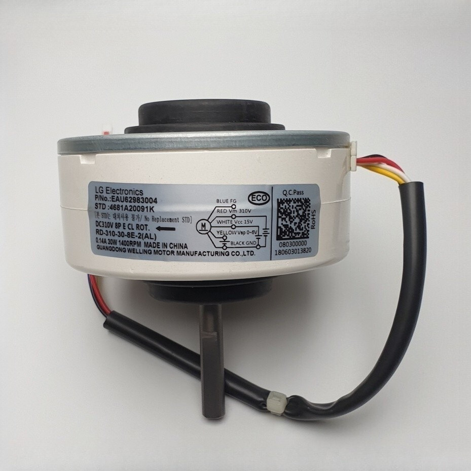 YXZ LG มอเตอร์พัดลมความเร็วสูง อินเวอร์เตอร์ในร่ม เครื่องปรับอากาศ มอเตอร์ DC 4681A20091K EAU6298300
