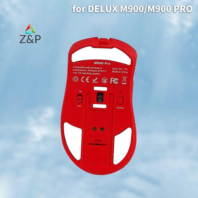 Z & P Non-Slip Mouse Foot Pad Stier สําหรับ DELUX M900/M900 Pro Gaming Mouse PC คอมพิวเตอร์เดสก์ท็อป