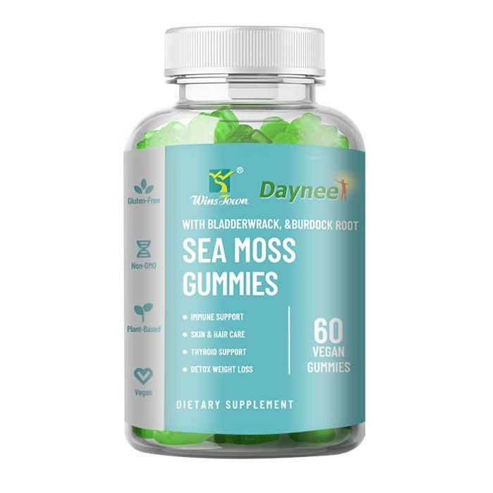 Sea moss gummies Apple Cider ก้นลดน้ําหนัก VC Collagen
